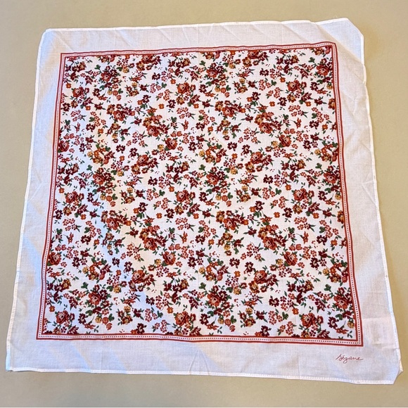 Sezane Accessories - Sézane Floral Cotton Twilly Scarf | Hair, Neck or Bag Accent